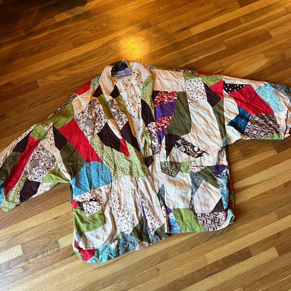 Unique Patchwork Layering Top